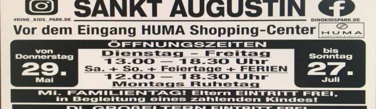 St. Augustin / Eingang HUMA Shopping Center